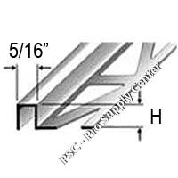 Dural Duraplus Box Section Transition Profiles Aluminum Anodized