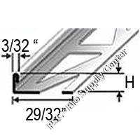 Dural Durosol Square Edge Profile Stainless Steel Grade 304 V2A Matte