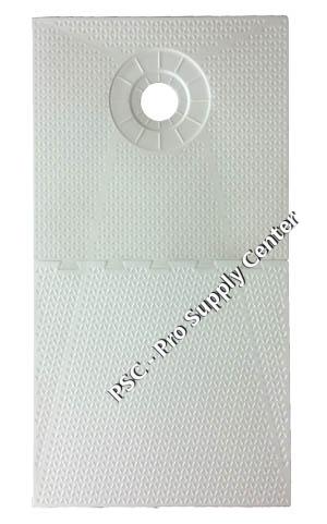 Pro 32 x 60 Inch Offset Drain Shower Pan for Shower Systems