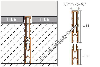 Schluter DILEX MPV Extension Profiles for DILEX MP
