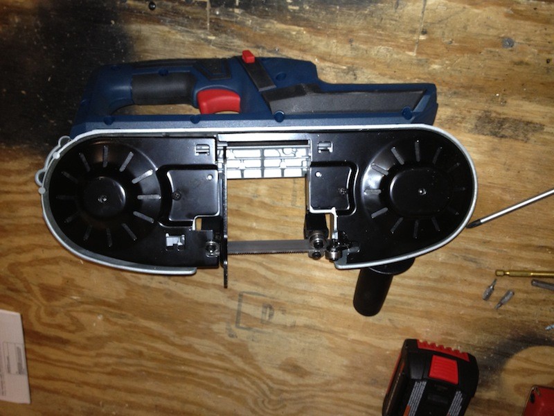 18V Lithium Ion Compact Band Saw with L-Boxx3 by Bosch