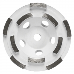 Bosch DC4510H 4 5 Inch Double Row Segmented Diamond Cup Wheel