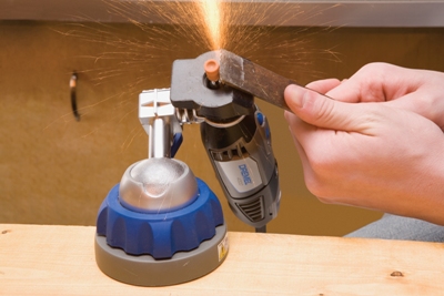 dremel bench clamp use