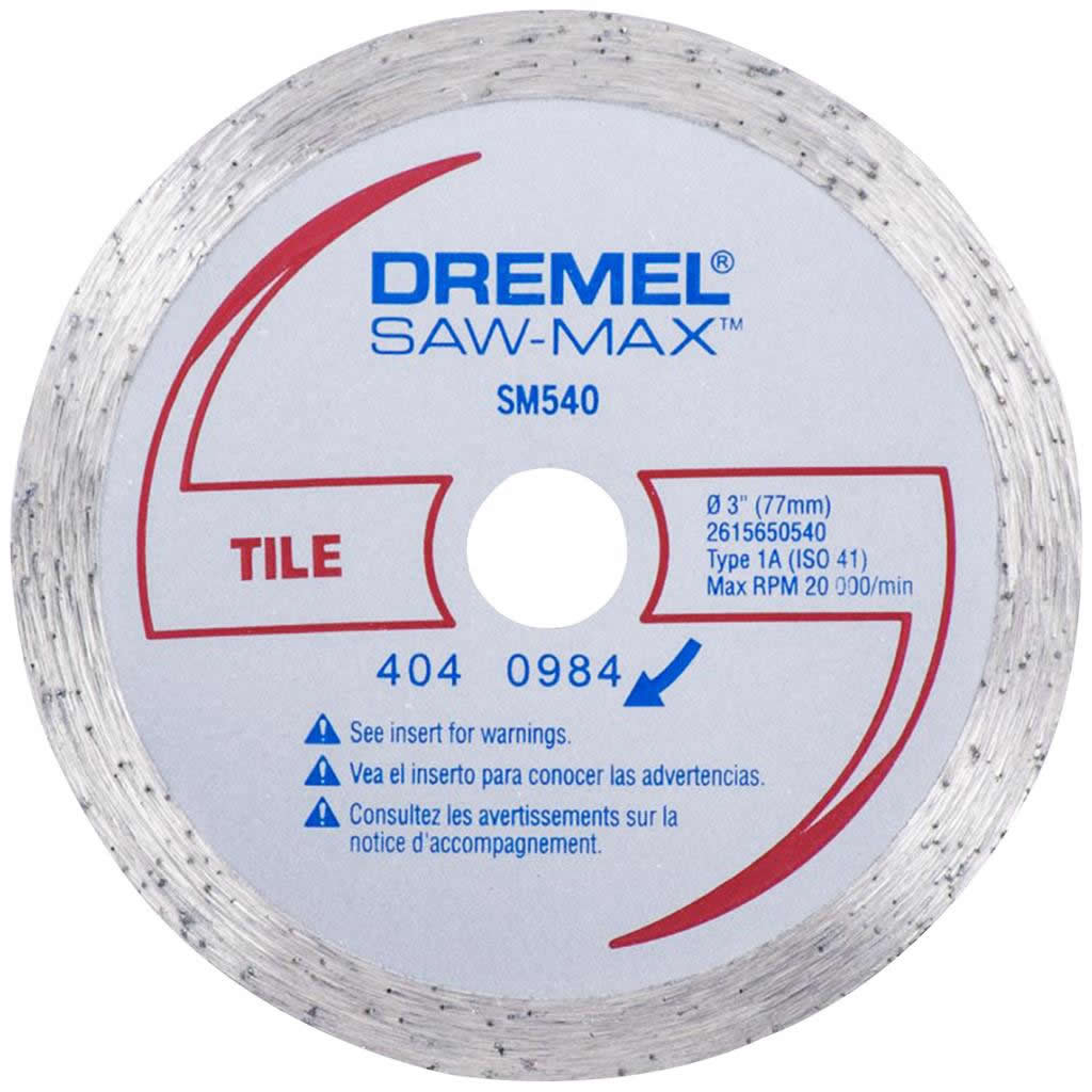 3 in   Steel  Diamond Tile Wheel  SM540 by Dremel