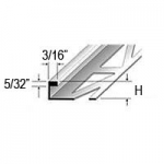 Dural Durosol 5 mil Square Edge Profile Aluminum Natural