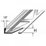 Dural Durosol Square Edge Profile Aluminum Beige Powder Coated