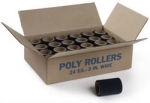 Poly Roller 3 Inch By Jen Manufacturing 24 Rollers 1 Case