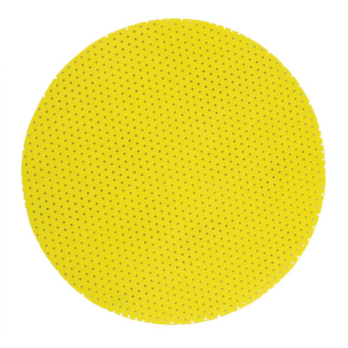 Perforated surface for dust management