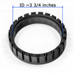 Mark E Quick-Pitch Standard Center Ring small round grate