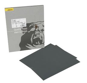 9 x 11 Waterproof Finishing Sheets 80-1000 Grit Box of 50 by Mirka Abrasives