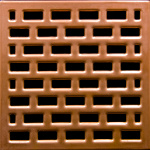 Drain Grate Cover Copper Finish
