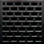 Drain Grate Cover Matte Black