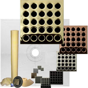 Pro Advanced 48 x 48 Custom Tiled Waterproofing Shower Kit ABS or PVC by Pro-Source Center