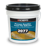 2077   R6300 Superior Carpet Tile Adhesive 4 Gallons by Roberts