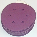 Sia 1950 PSA Tab Discs 6 Inch 6 Hole Coarse Grits 40 and 60