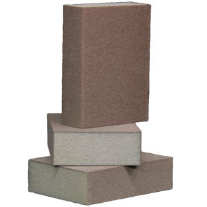 Foam Abrasive 4-Sided 1-inch Block - 250 pack by Sia