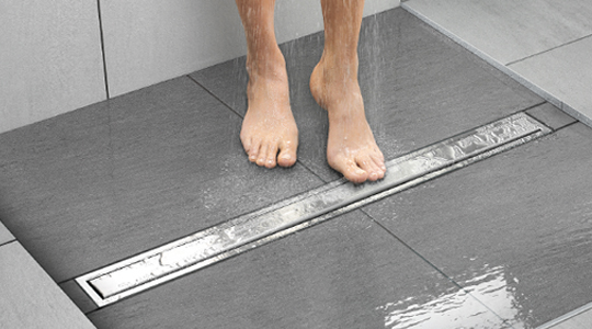thumbnail image 2 of Schluter Kerdi-Line Linear Drain Channel Body | 24" Center Outlet KL1V60E60 2 of 6